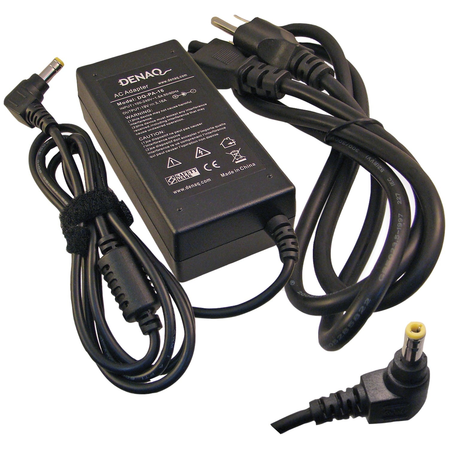 DENAQ 60W Replacement AC Adapter for Dell Laptops (DQ-PA-16-5525) DENAQ 60W Replacement AC Adapter for Dell Laptops (DQ-PA-16-5525)